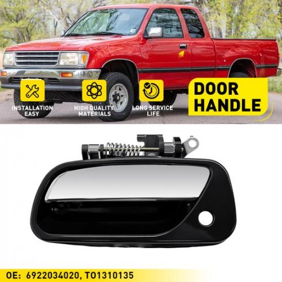 For Toyota T100 1993-1998 Black Front Left Driver Side Exterior Door Handle