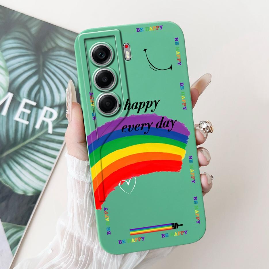 For Tecno Camon 40 Pro 4G Case CM6 Luxury Art Painted Cover Shockproof Phone Case For Tecno Camon40 Camon 40 Pro CM7 Soft Fundas