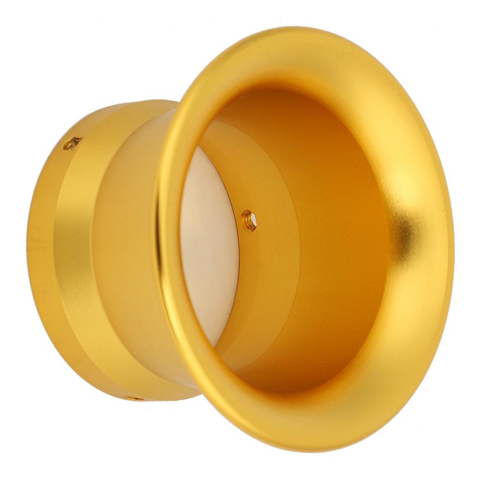 50mm Motorcycle Air Filter Interface Cup Wind Horn Cups for 24262830mm Carburetor Gold