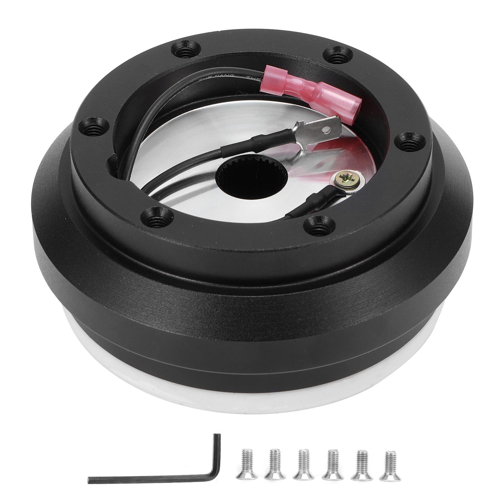 

Car Steering Wheel Hub Adapter Stable Steering Wheel Base Fit For Honda Civic Del Sol Accord Prelude CRX чёрный