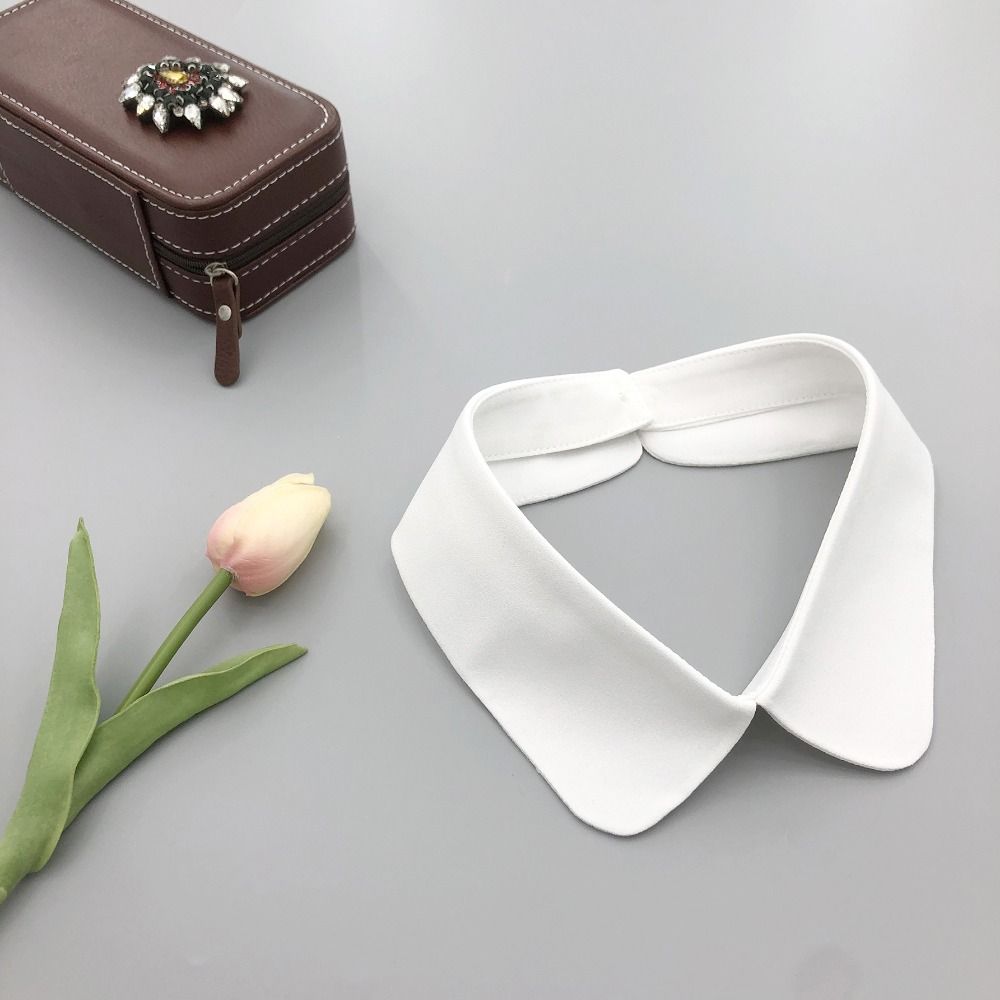 Women Lapel Fake Collar Vintage Top Neckwear Ties 2024 Shirt Collar