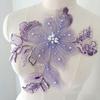 1pcs Handmade 3D Flower Branch Embroidery Sew-on Patches Dress Decoration T-shirt Cheongsam Diy Patch for Clothing