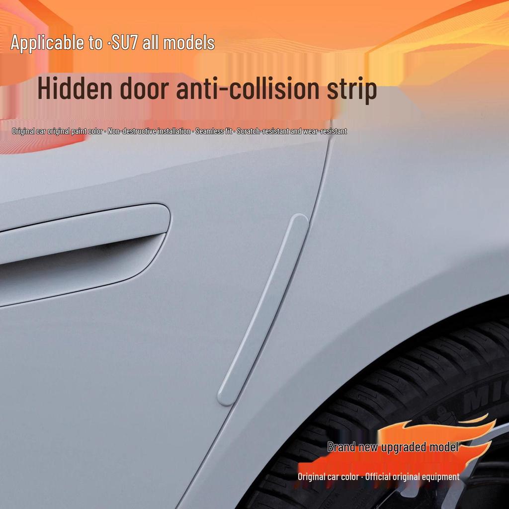 Xiaomi SU7 Car Door Anti-Collision & Scratch Protection Strip - Decorative Car Sticker Accessory