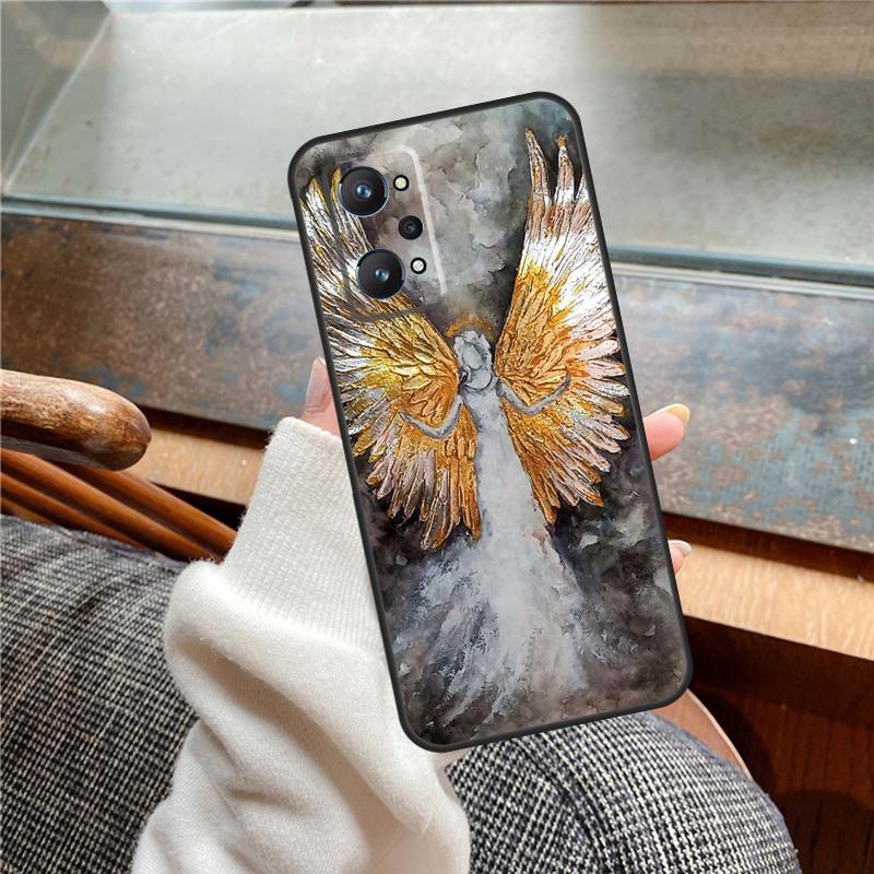 Fantasy Angel Girl Wings Case For Realme 15 Pro 11 12 13 14 Pro Plus C65 C67 C61 C53 C55 C51 C25 C63 C71 C75 GT6 GT7
