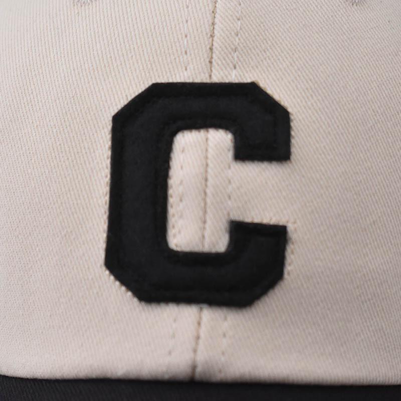 Neue C bestickte Baseballkappe Herren- und Damen-Outdoor-Kappe Koreanische Version personalisierte Kappe