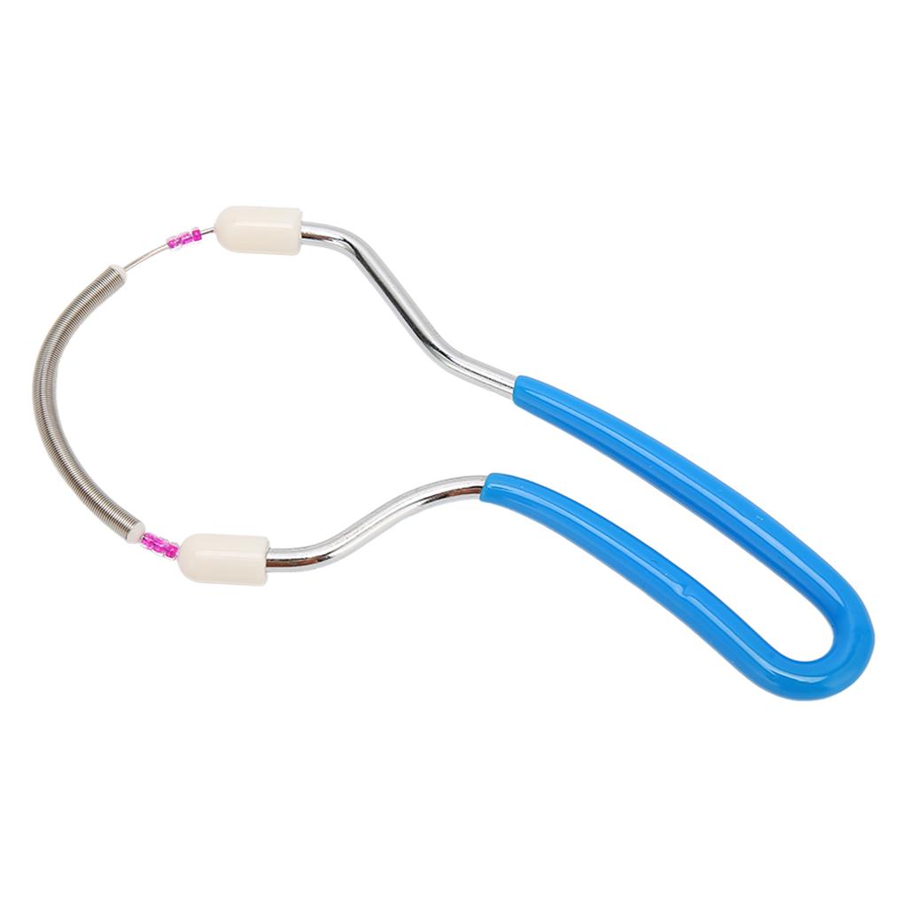 2 stücke Frühling Gesichts Haar Entferner Frauen Tragbare Threading Gesicht Epilierer für Oberlippe Kinn Wangen