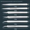 Stainless Steel Precision Tweezers Anti-Static Rust-Proof for Industrial Flying Wire Phone Repair Craft Jewelry Making