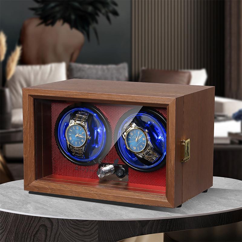 Luxury Wood Mechanical Watch Storage Box Intelligent Watch Winder Automatic Watch Box Winding Device