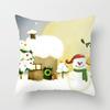 Cartoon Christmas Throw Pillow Set Santa Claus Sofa Gift Home Decor Pillowcase Christmas Gift Pillowcase