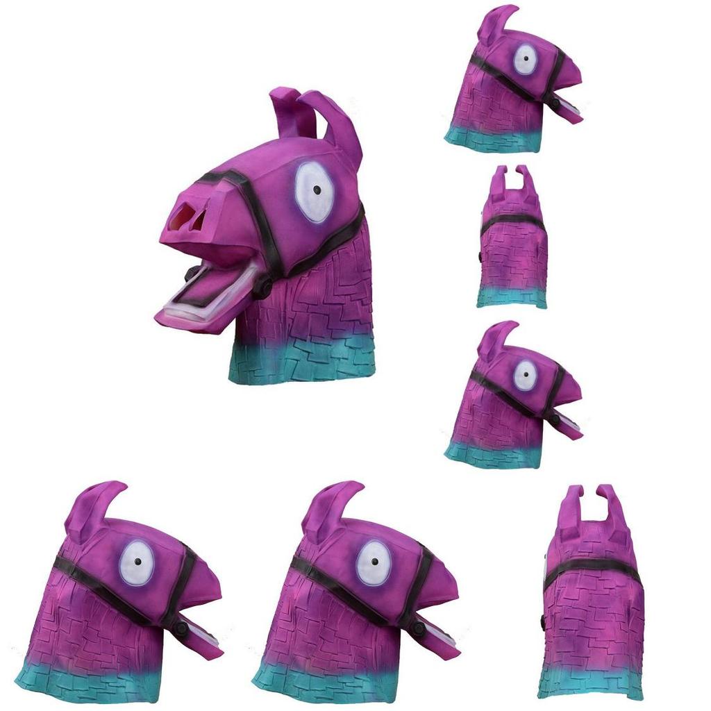 Christmas Halloween Latex Horse Head Mask With Character Role Play For Holiday Events