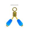 Anti Winding Double Hooks Contactor Eight Type Space Bean  Fishing Line Swivel Tying Tool