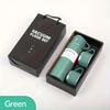 500ML Stainless Steel Thermal Water Bottle Vacuum Flask Gift Set Office Business Style Thermos Bottle Outdoor Hot Insulation Cup