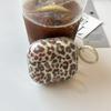 Retro semi-transparent smudged leopard print is suitable for AirPods pro1 generation Apple Bluetooth headset case 1 generation 1 generation protective