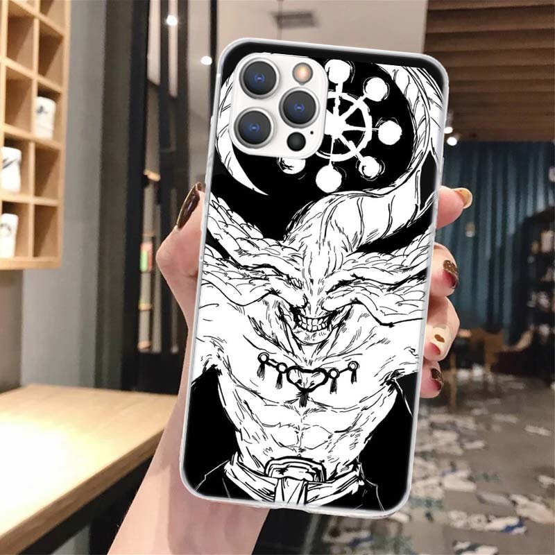 

Kaisen J-Jujutsu Сукуна Махорага Мягкий чехол для телефона для iPhone 17 Air 16 16E 15 14 Plus 13 Mini 12 11 Pro Max X XR XS 7 8 + SE 2020 iPhone 17