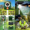 Ultrasonic Dog, Bird, and Mouse Repeller: Solar-Powered, Waterproof, USB Charging, with Voice Feature