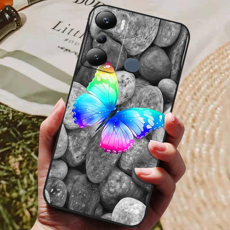For Infinix Hot 20i Case Wolf Lions Painted TPU Silicone Soft Case for Infinix Hot 20i Phone Cover X665C X665E Shockproof Fundas
