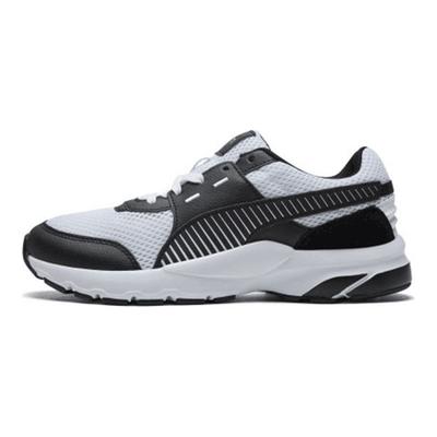 Future Runner Patogūs Sportiniai Odiniai Amortizuojantys Žemo Aulo Laisvalaikio Bėgimo Batai Unisex kedai Juodi Balti 369502-04