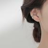 Sternenhimmel Perlenquaste Ohrhaken mit Zirkonia – Kein Piercing erforderlich