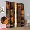 2D flat printing 2pcs Unsalable  Pography Banner African Patchwork Style Durable Polyester  Without Electricity Wall Decor