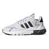 Adidas Originals Nite Jogger Lace-Up Durable Low-Top Lifestyle Sneakers Women Sneakers White Black Gray H01735