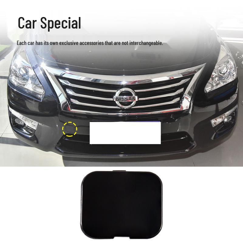 Nissan Teana 13-15 Front Bumper Tow Hook Cover Plate Accessory