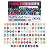 Double-Headed Acrylic Marker: Layered Doodle Pen Tip, Quick-Drying, Waterproof, Colored Marker.