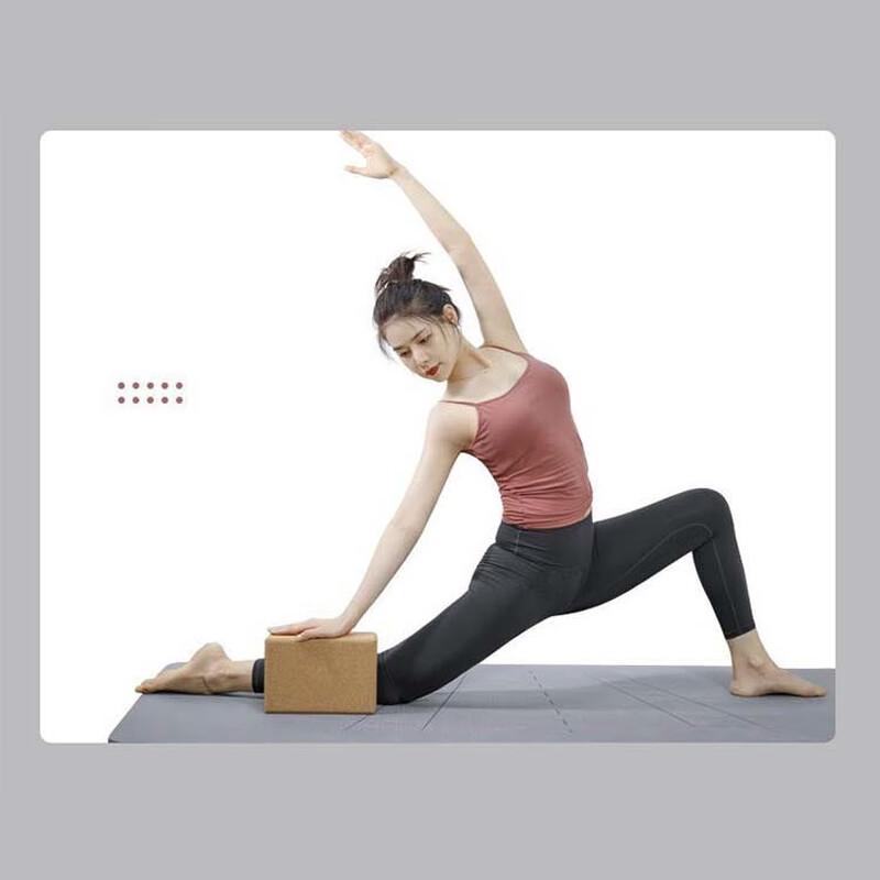 Yimai High-Density Cork Yoga Block