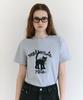 ROLAROLA Maison Rola Cat Friends T-Shirt Gray