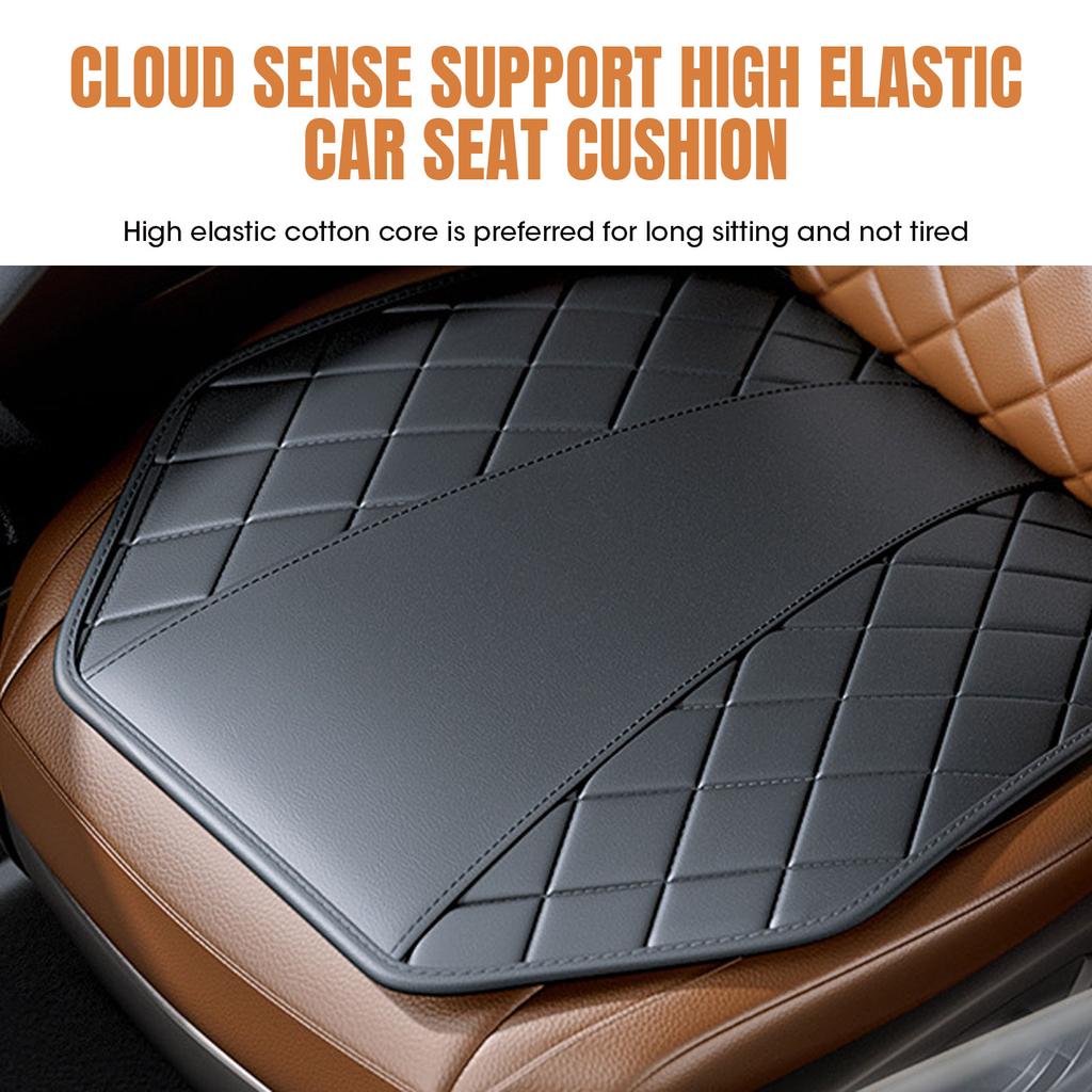 Car Seat Protector Cover Universal Leather Driver's Single Piece Seat Butt Cushion Auto Seat Pad Interior Accessories Supplier