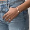 EManco European and American Stainless Steel Simple Fashion Gold - Plated Accessory Bracelet Is Adjustable