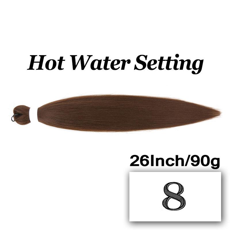 Braiding Hair Pre-stretched 26 Inch Hair Extensions for Afro Crochet Braids Synthetic Hair DIY Purple Pink Peach Red Jumbo Braid