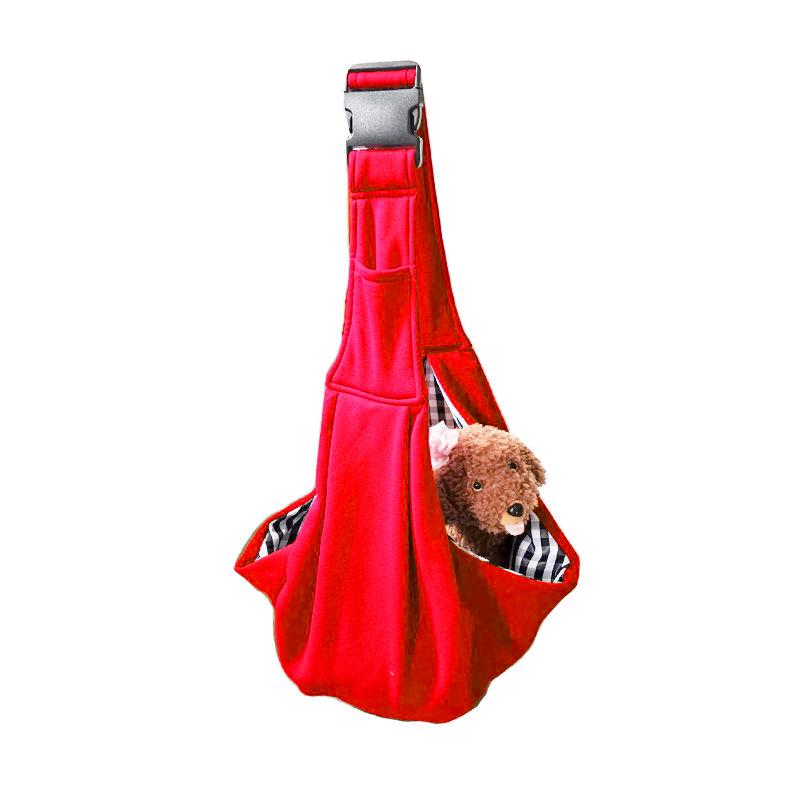 Foldable Cat & Dog Crossbody Backpack - Large Capacity, Portable & Single Shoulder Design for Outings