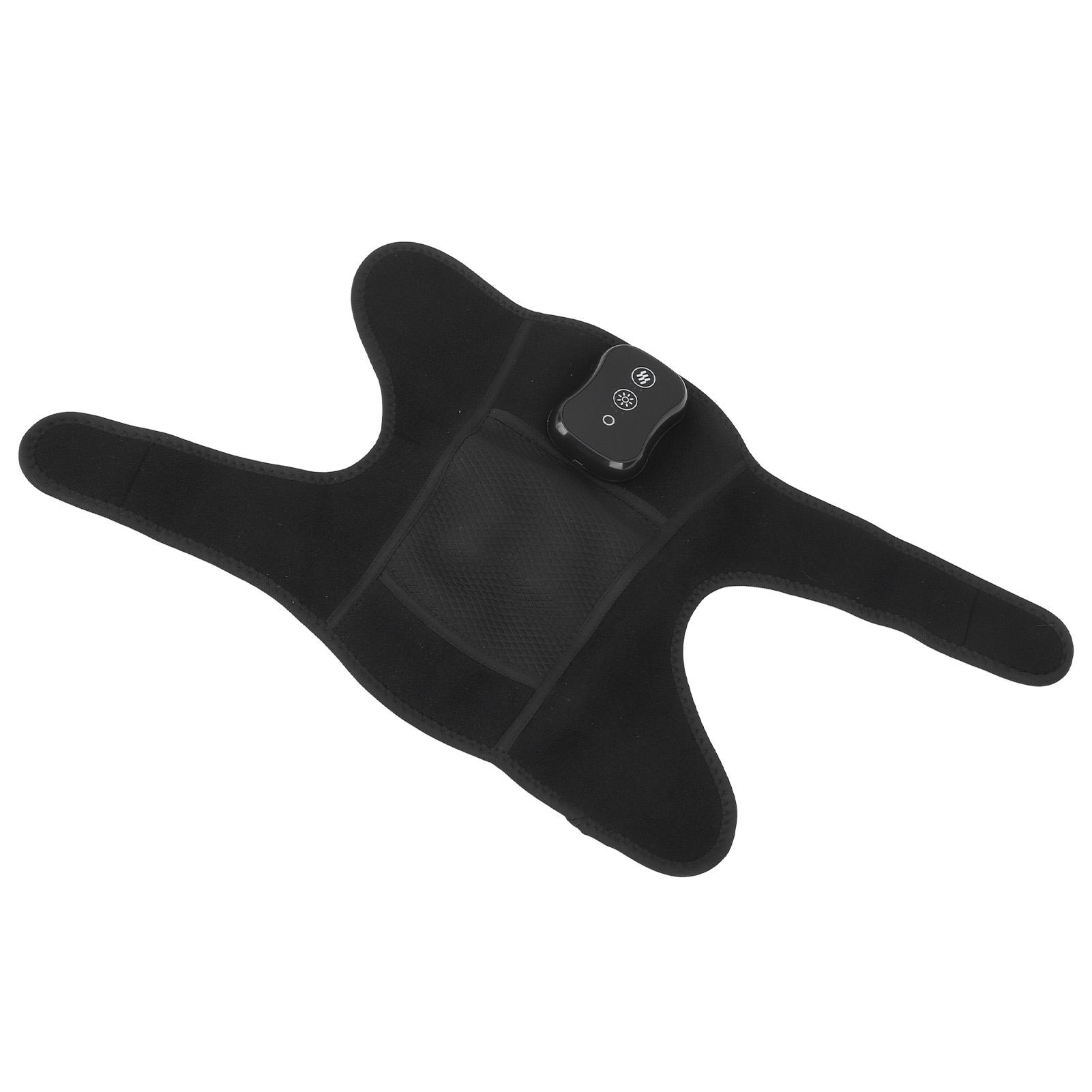 

Наколенник с подогревом, 3 температурных режима, 3 уровня интенсивности массажа, горячий компресс, электрический массажер для колена для