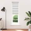 Zebra Roller Blind, Light Grey, Fabric Width 60.9 Cm, Polyester