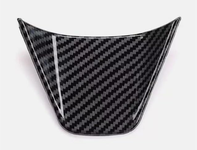 FUKUARE Black Carbon Fiber Steering Switch Cover for Camry 70 Crown 220 and Corolla 210 Series Series, Series,