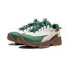Li Ning CF Su Series Outdoor Pro Versatile Fashion Shock Absorbing Waterproof Low Top Casual Shoes Women sneaker Off-White Green Brown AGLU152-3