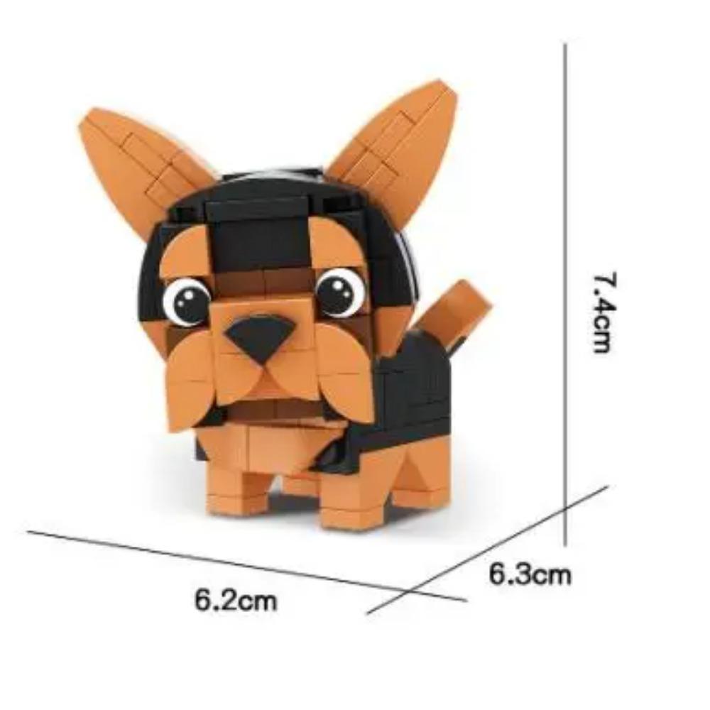 

Поштучная продажа Креативный 3D Мини Набор Животных Блоков Сделай Сам Собака Тигр Кролик Белка Пингвин Сова Коала Корова Строительный Кирпичик Игрушка Для Детей