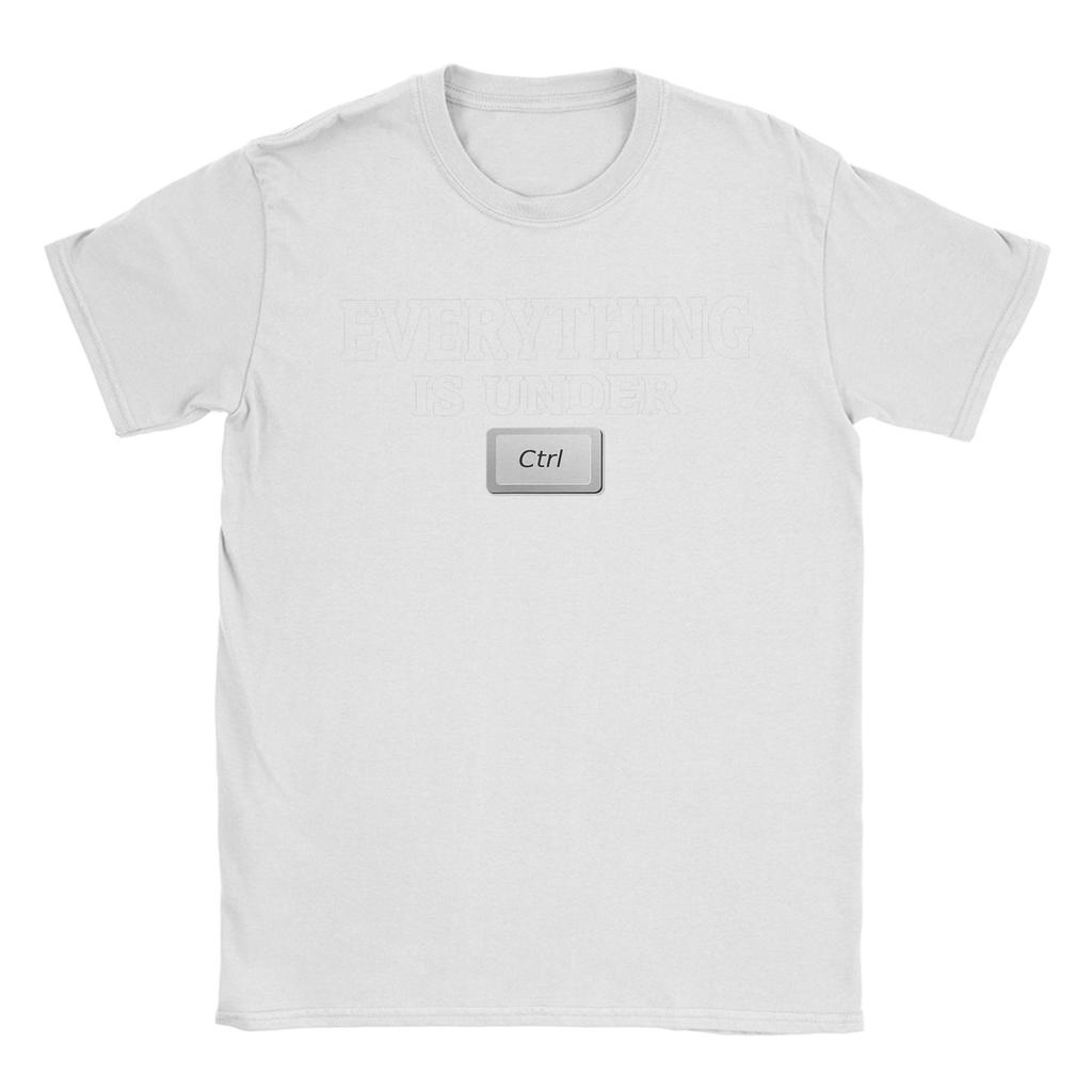 Alles ist unter Kontrolle Baumwoll-T-Shirt Für Unisex Sommer Y2K Lustige T-Shirts Rundhals Hip Hop T-Shirts Übergröße Heißer Verkauf Oberteile