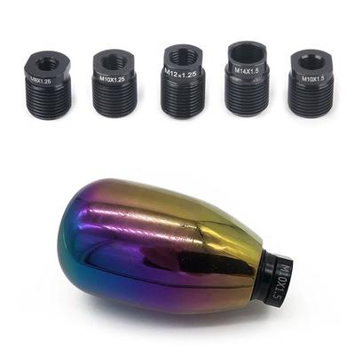 Adapter gałki zmiany biegów ze stopu aluminium z gwintem wewnętrznym M8x1.25/M10x1.25/M12x1.25/M14x1.5/M10x1.5 do uniwersalnych akcesoriów do gałek