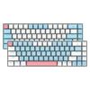 Mini 60 Percent Mechanical Keyboard RGB Backlit Waterproof 60% Wired Gaming Keyboard for PC Gamer
