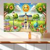 Happy Campus Theme Party Banner - Multi-functional Party Decoration Banner Suitable for various occasions.