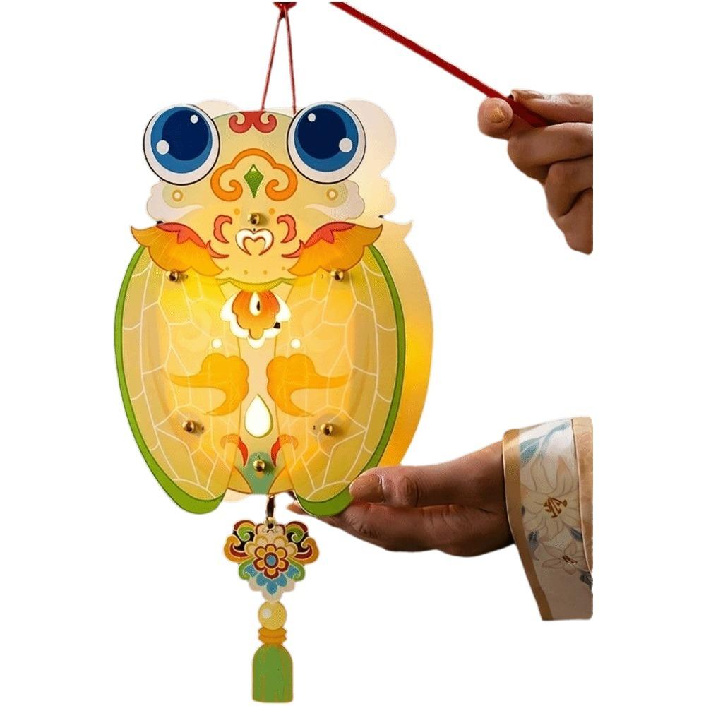 Butterfly Children's Hand-held Lanterns Paper Luminous Lantern Mid-Autumn Festival