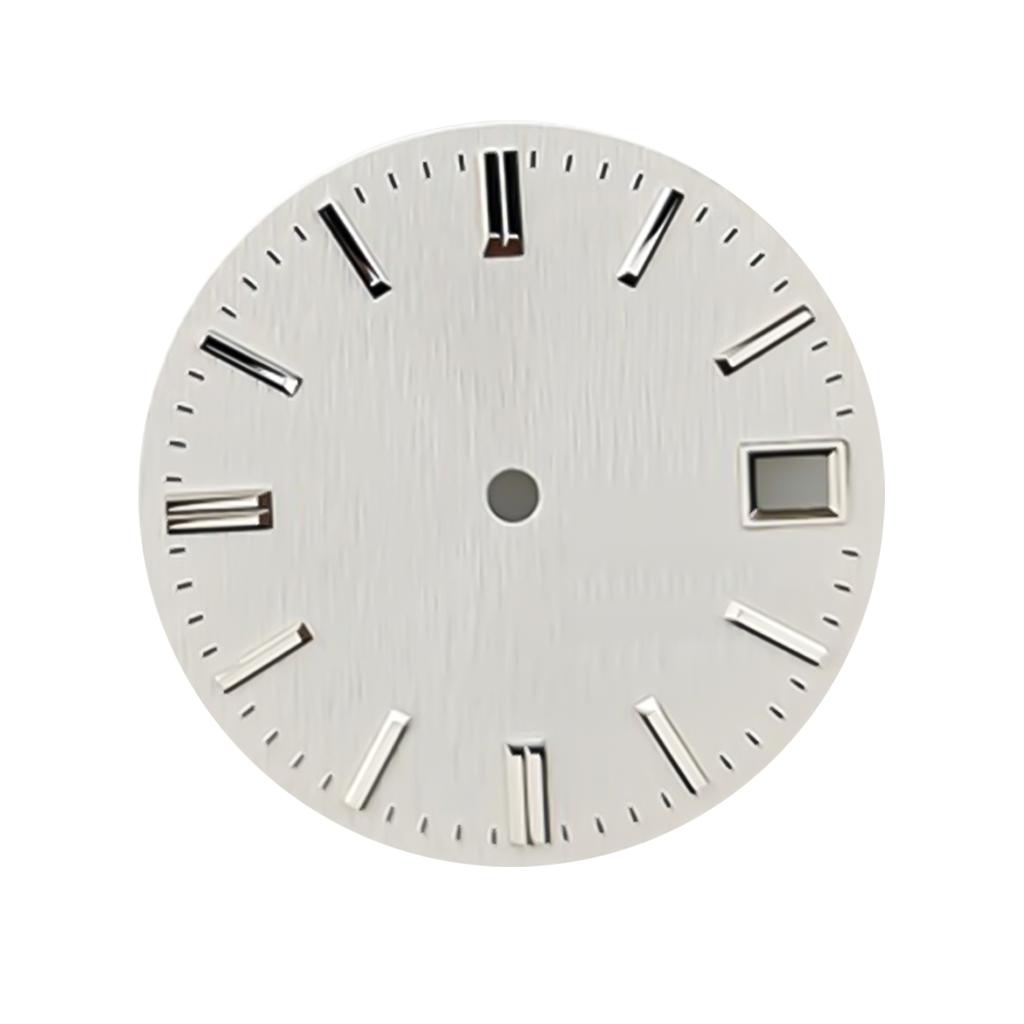 NH35 Zifferblatt 28,5 mm Zifferblatt Uhr S Zifferblatt Grün Leuchtendes Zifferblatt Geeignet für NH35 NH36 Uhrwerk Uhrenzubehör 2025