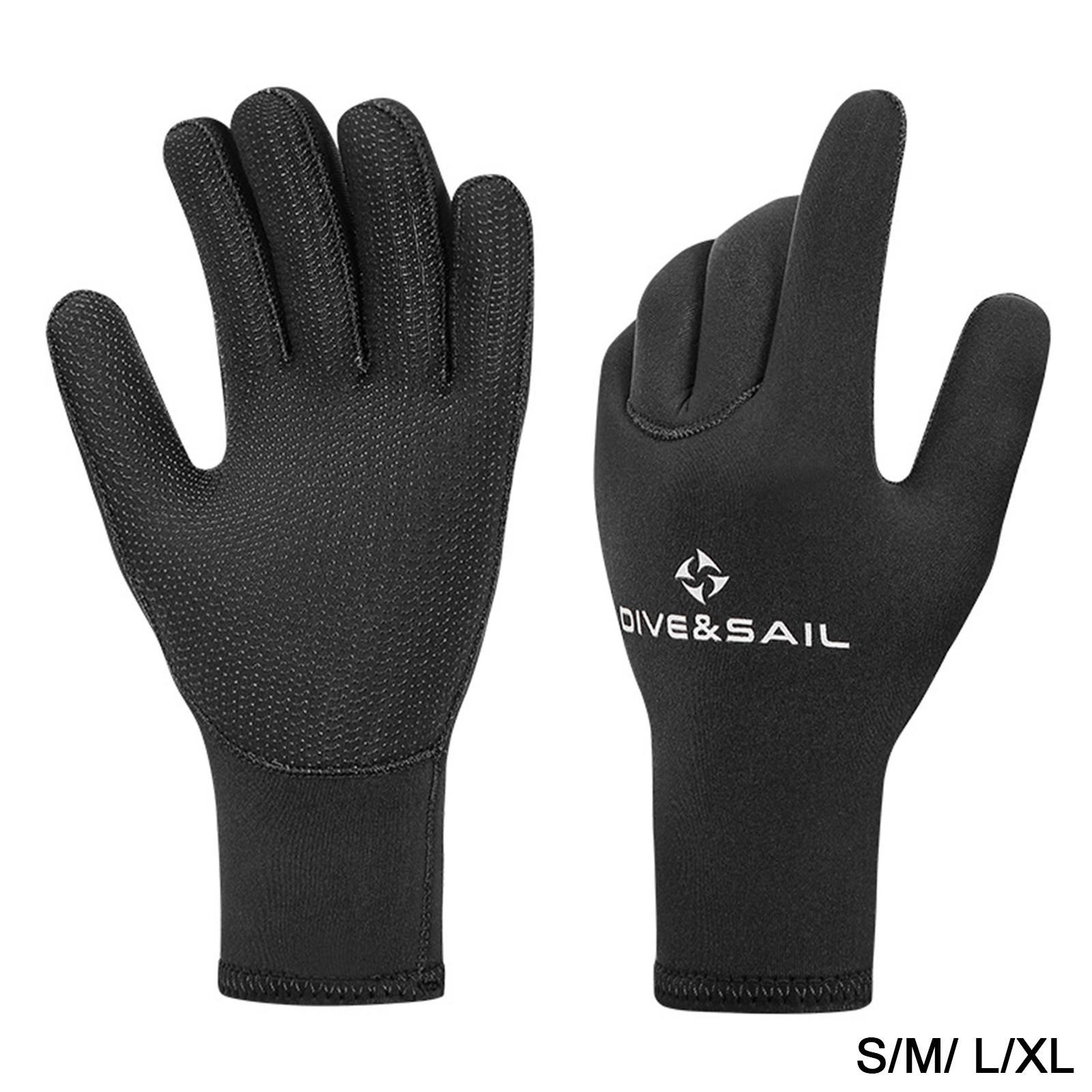 

5mm Neoprene Men Women Keep Warm Scuba Diving Gloves Windsurfing Surfing Spearfishing Snorkel Fisher Gloves Anti Scratch XL
