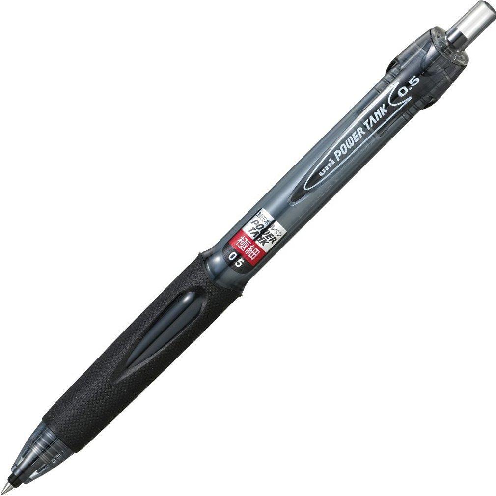 

Mitsubishi Pencil Power Tank Standard Ballpoint Pen, 0.5mm, Black, SN200PT05.24, Pack of 10