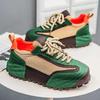 Round Toe Thick Sole Running Men's Tennis Mountain Shoes Trekking Man Tennis Hiking Men Sneakers Sport Classical Pretty