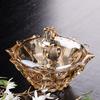 European-style Crystal Glass Ornaments with Lid Small Fruit Plate Home Living Room Large Storage Tank Home Decoration Sugar Tank