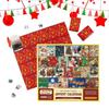 Christmas Advent Calendar Puzzle 1000 Pieces, Christmas Countdown Puzzle Toy, Kids Christmas Gift Birthday Gift