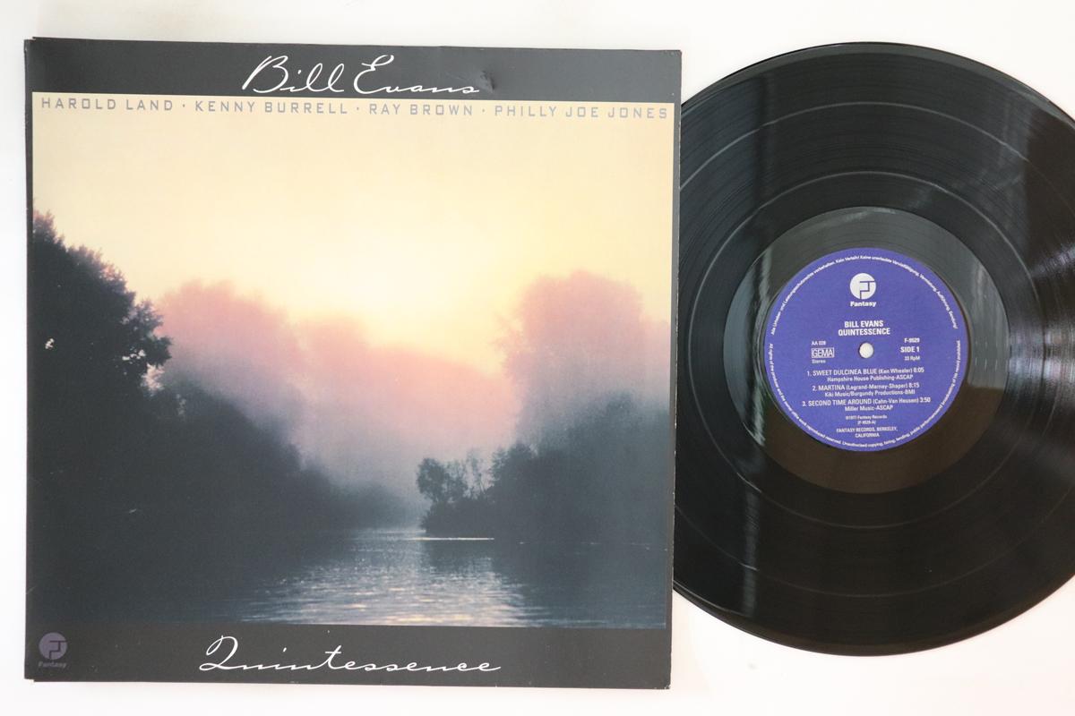 

LP Record BILL EVANS Quintessence 180g AA028 ALTO ANALOGUE Germany Jazz Used