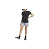 Nike Schnelltrocknendes Logo Rundhals-Pullover Kurzarm-T-Shirt Damen Tops Schwarz AQ3210-010